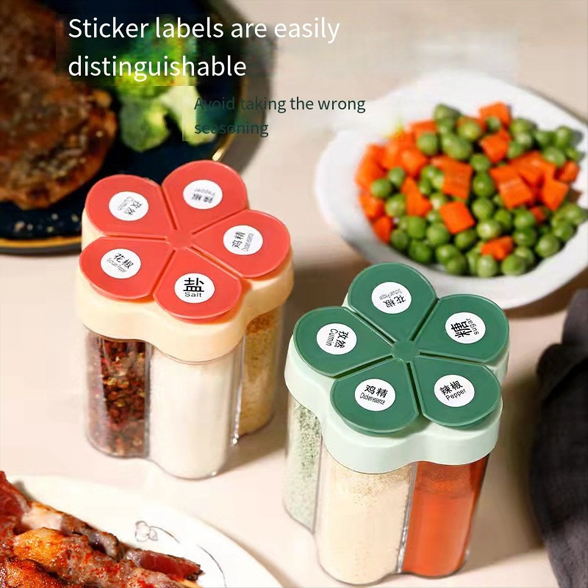 Kitchen Gadgets Popular - 【人気商品】調味料入れ容器 調味料ボトル スパイス収納ボックス アウトドア キャンプ用調味料入れ キッチンガジェットセット
