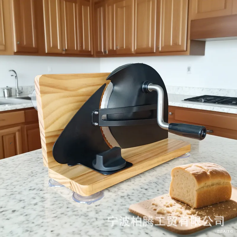 Kitchen Gadgets Guide - プロ用パンスライサー キッチンツール 均等なトーストカット用 ベーキング用品 ステンレス製パンガイド ホームベーカリーガジェット