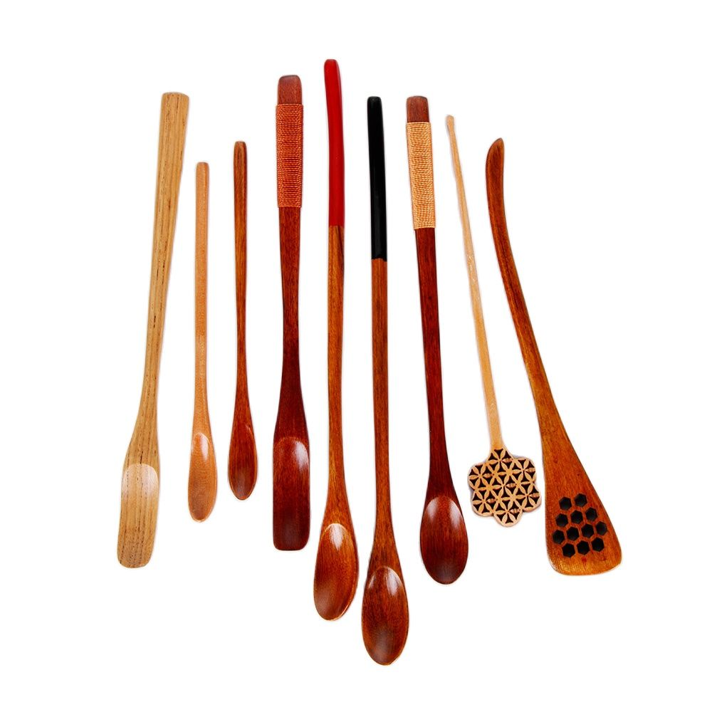 Kitchen Gadgets And Utensils - 竹製キッチンツール,お茶や葉用の道具,180x10x10mm