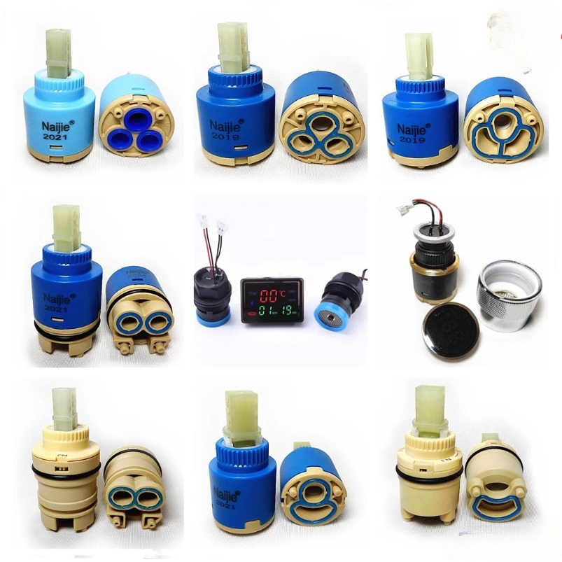 Kitchen Gadgets Mixer - 1 個 28 ミリメートル/35 ミリメートル/40 ミリメートル水ミキサータップ蛇口カートリッジセラミックスプールバルブコアキッチン浴室洗面器蛇口修理部品