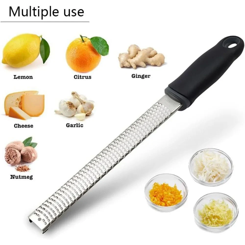 Cheese Grater Box - レモンゼスター＆チーズシュレッダー | プロ仕様のニンニクおろし金 マイクロプレーンおろし金 ゼスター |