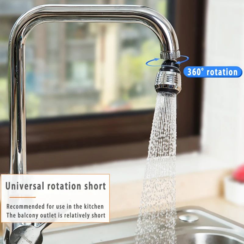 Kitchen Gadgets Everyone Needs - キッチンガジェット 2モード 360度回転式バブラー 高圧蛇口エクステンダー 節水 浴室キッチンアクセサリー用品
