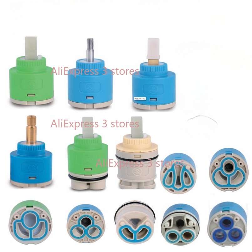 Kitchen Gadgets Mixer - 1 個 35/40 ミリメートル交換セラミックスプール水道ミキサーバルブ蛇口カートリッジキッチン浴室の蛇口交換アクセサリー