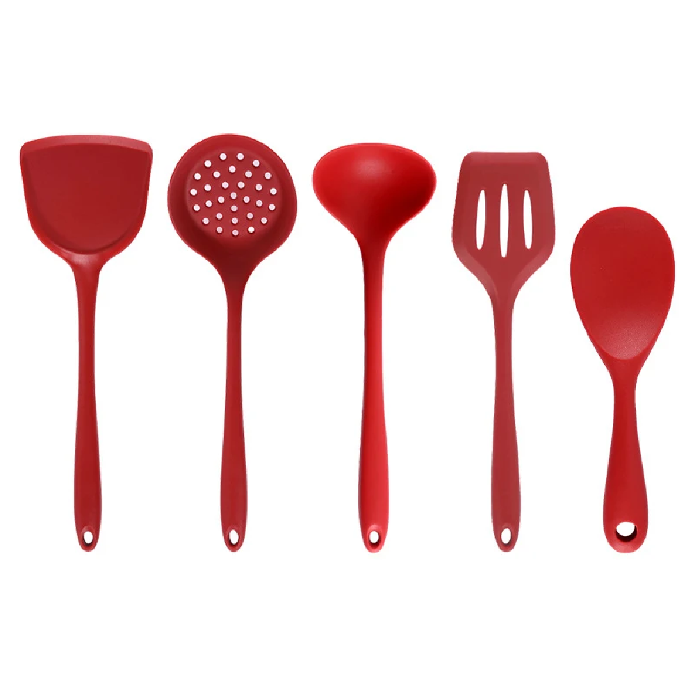 Kitchen Gadgets And Utensils - シリコン調理器具セット、基本的なキッチン用品、焦げ付き防止調理器具ツール、耐熱ガジェット