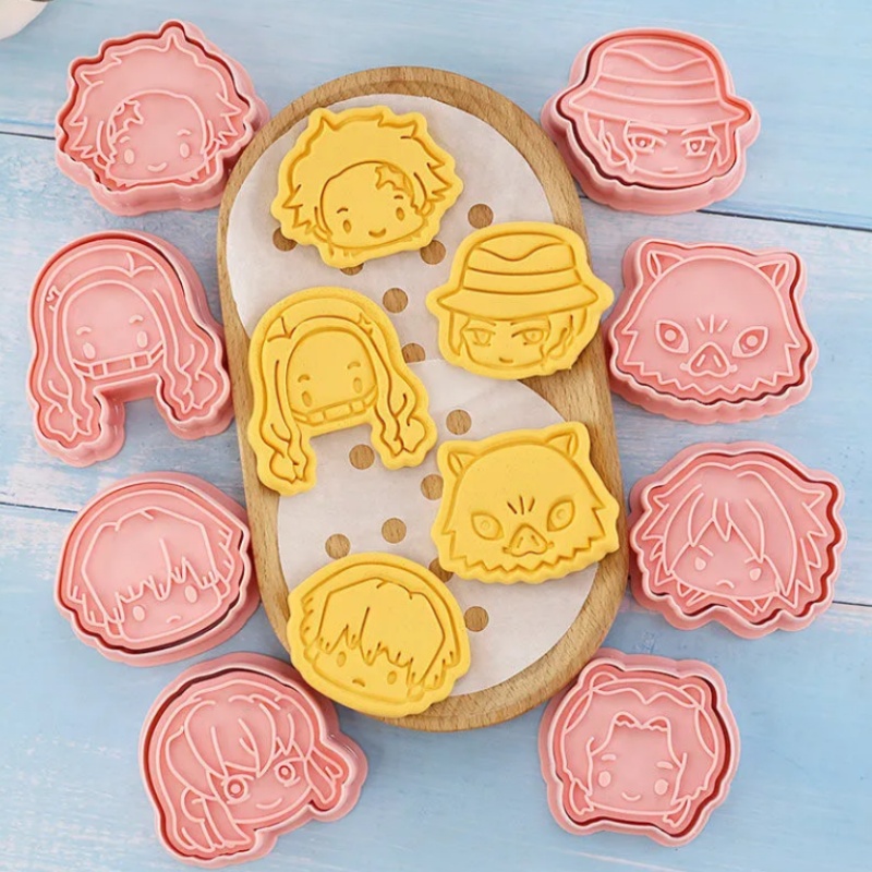 Kitchen Gadgets In Japan - 鬼滅の刃 ケーキ クッキー型セット 炭治郎 ねずこ DIY
