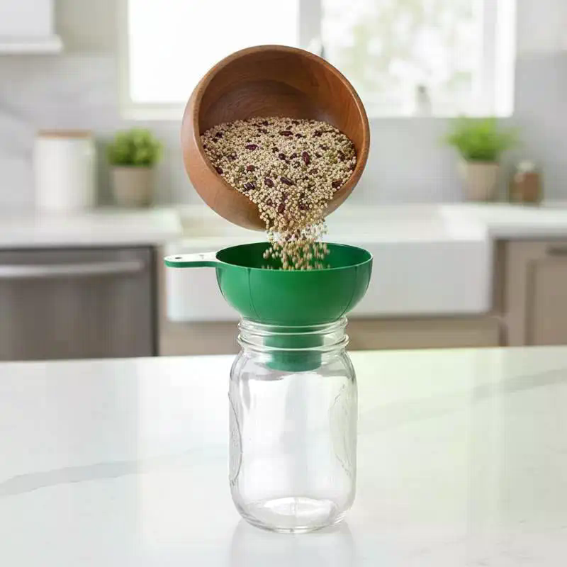 Kitchen Gadgets Popular - 2個セット 広口漏斗 プラスチック製 人気 サラダドレッシング 液体用