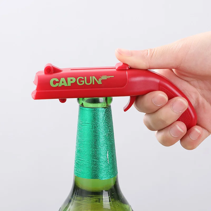 Kitchen Gadgets And Toys - ビールオープナーボトルフライングキャップランチャーシューターパーティー飲酒ゲームおもちゃキッチンガジェットバーアクセサリー