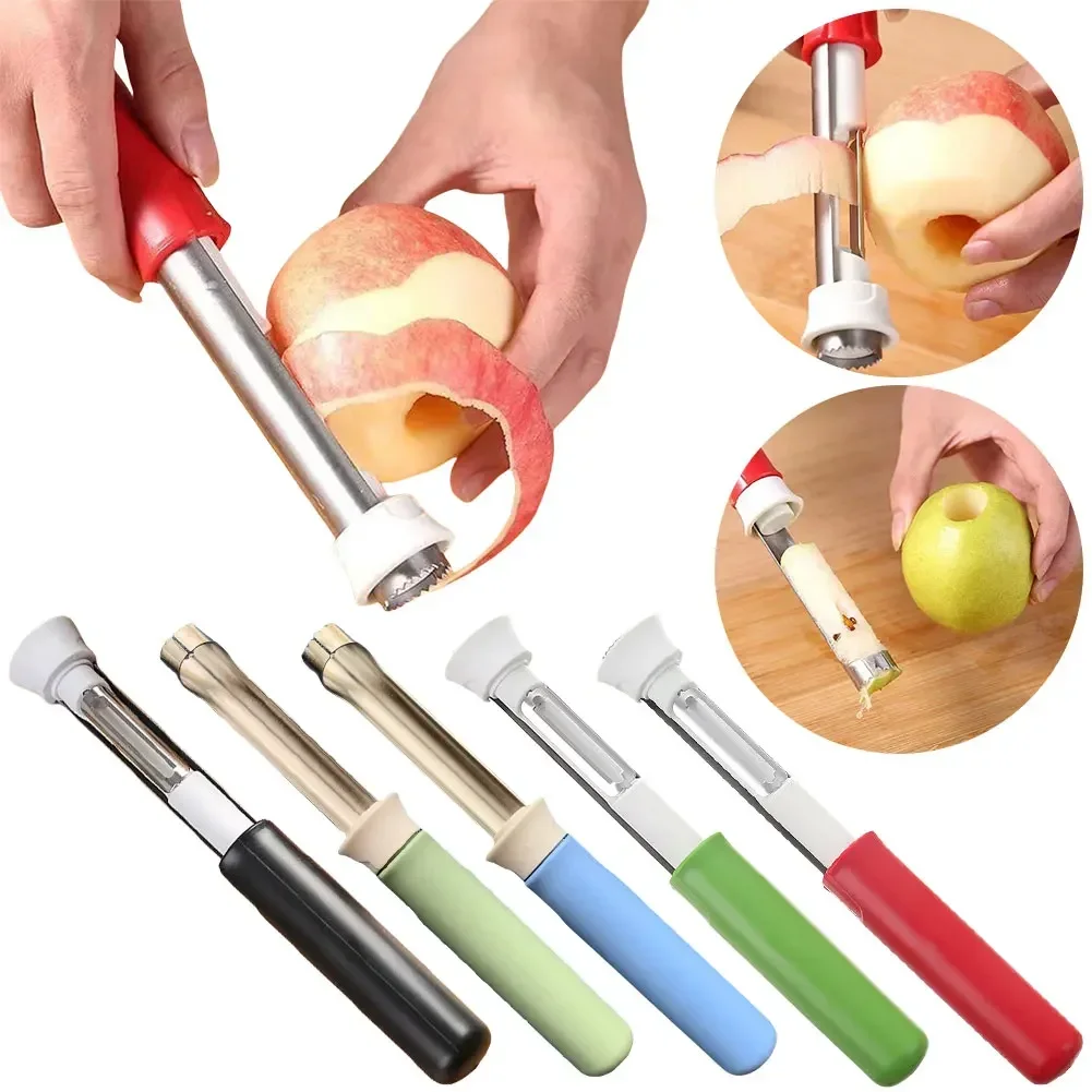 2025 新 2 で 1 アップルピーラー伸縮式ステンレス鋼 - Kitchen Gadgets New 2025 のレビューと価格