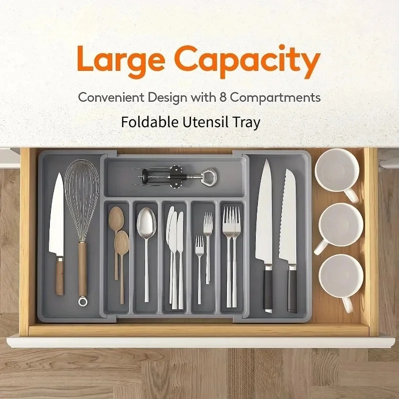 1個入りアップグレード版調整可能食器整理オーガナイザー –  - Kitchen Gadgets And Utensils のレビューと価格