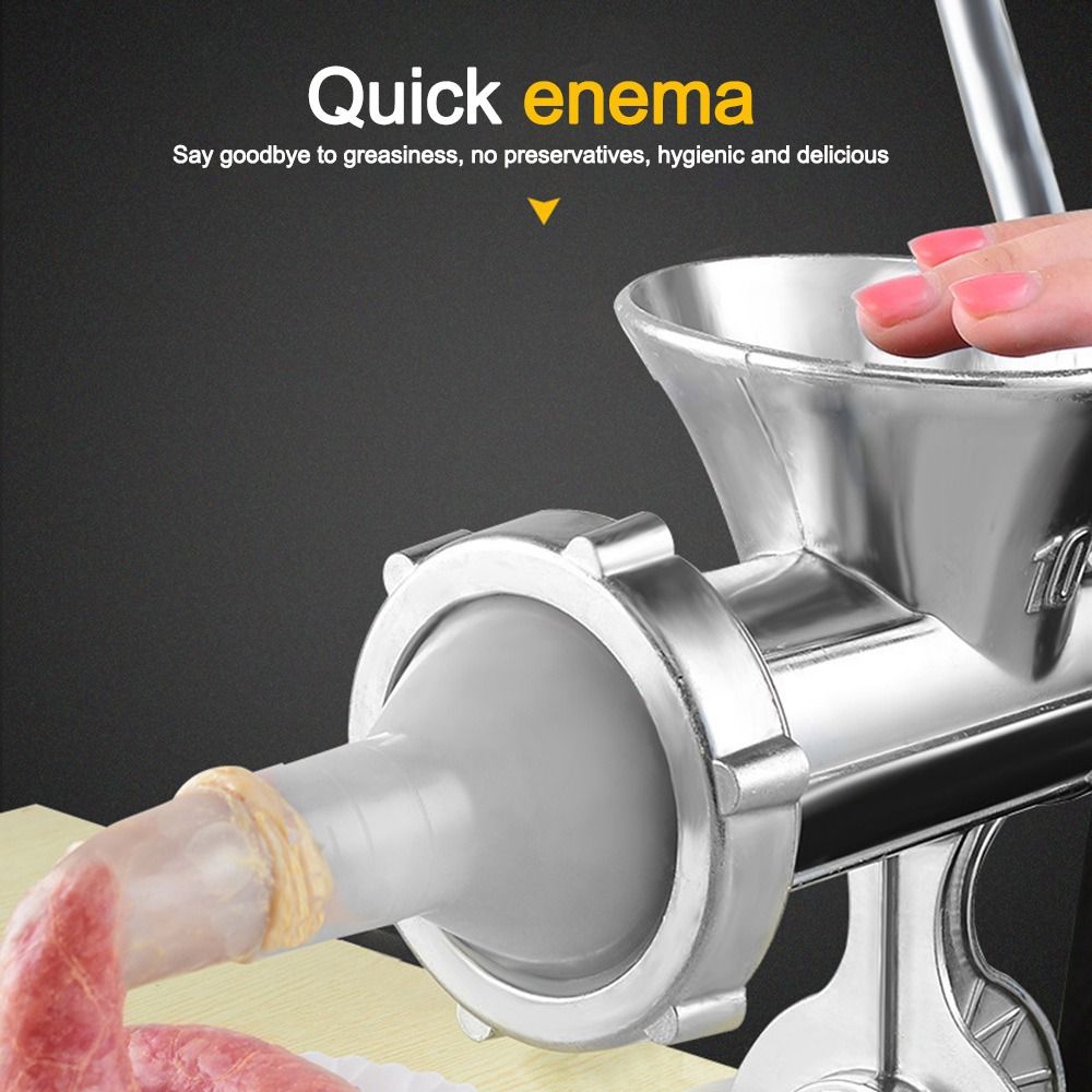 省スペース手動式ミートグラインダー、多機能ソーセージスタッフ - Kitchen Gadgets Mixer のレビューと価格
