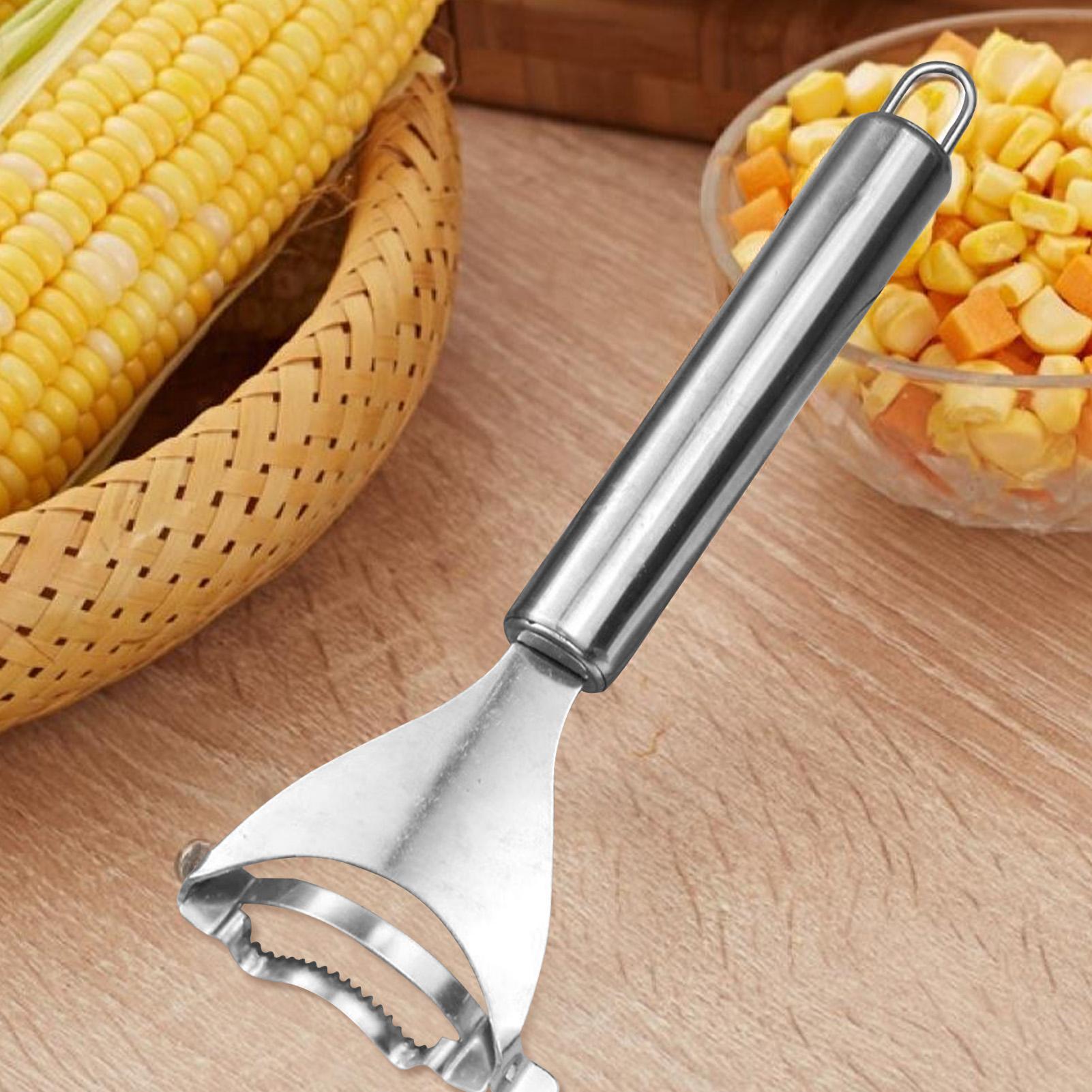 人間工学に基づいたハンドル付きコーンピープラー、コーンストリ - Kitchen Gadgets For Chefs のレビューと価格