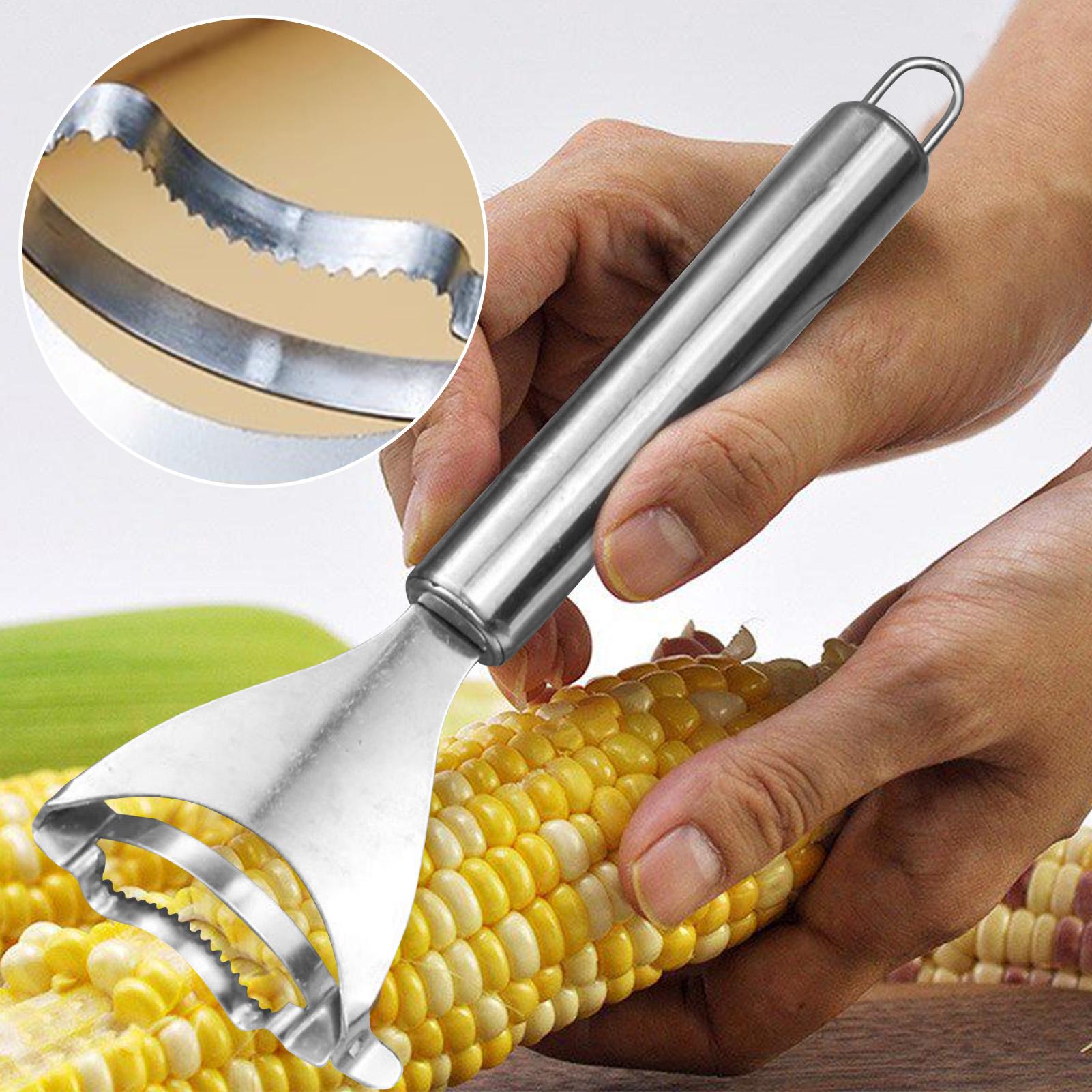 人間工学に基づいたハンドル付きコーンピープラー、コーンストリ - Kitchen Gadgets For Chefs のレビューと価格