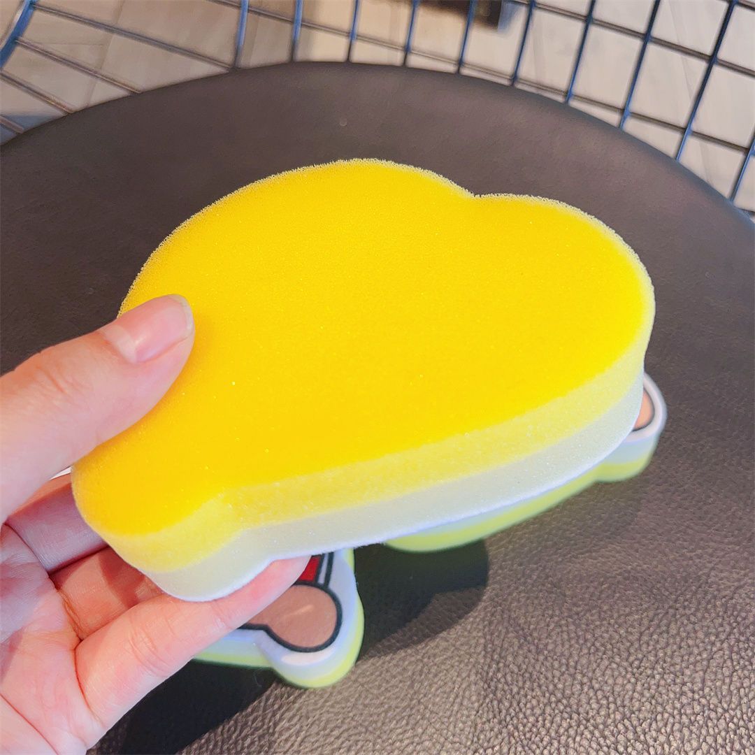 鍋やフライパンをこすり洗いするための漫画風デザインの食器洗い - Kitchen Gadgets In Japan のレビューと価格