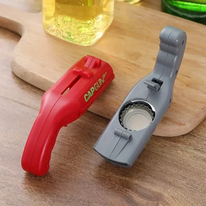 ビールオープナー ボトルフライングキャップランチャー シュー - Kitchen Gadgets And Toys のレビューと価格