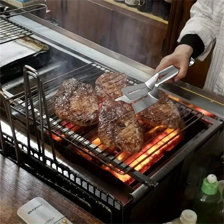 1/3pc ステンレス鋼のスパチュラとクランプ付きピクニック - Kitchen Gadgets And Utensils のレビューと価格