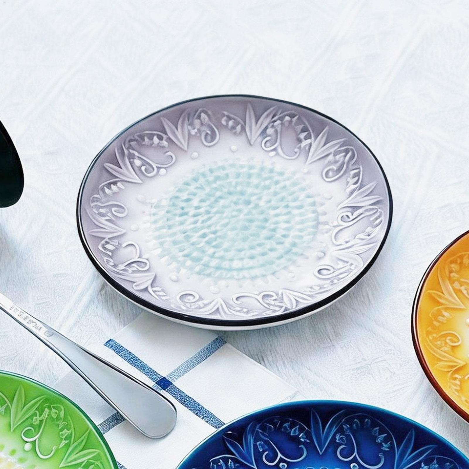 ガーリックグレータープレートセラミックハンドヘルド小型キッチ - Kitchen Gadgets In Spanish のレビューと価格