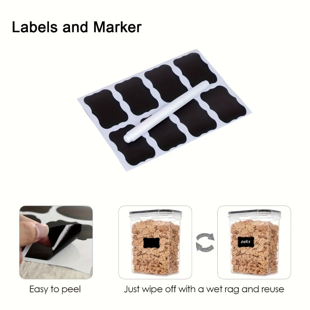 24個入り食品保存容器 12箱 12蓋 気密パントリーオーガ - Kitchen Gadgets Everyone Needs のレビューと価格