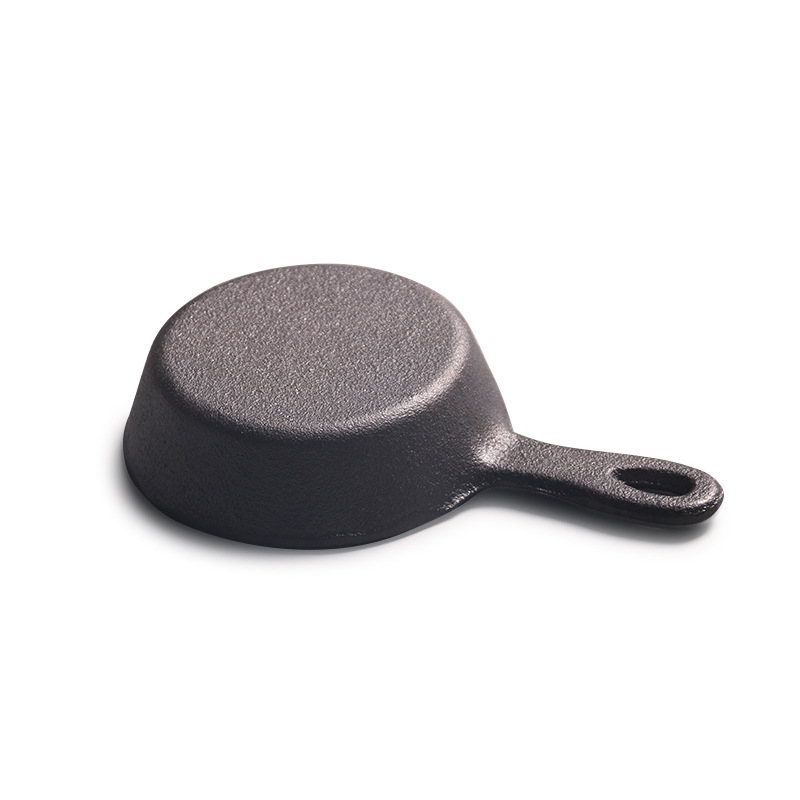 ガス電磁調理器用鋳鉄フライパン、ミニエッグフライパン、焦げ付 - Cast Iron Skillet のレビューと価格