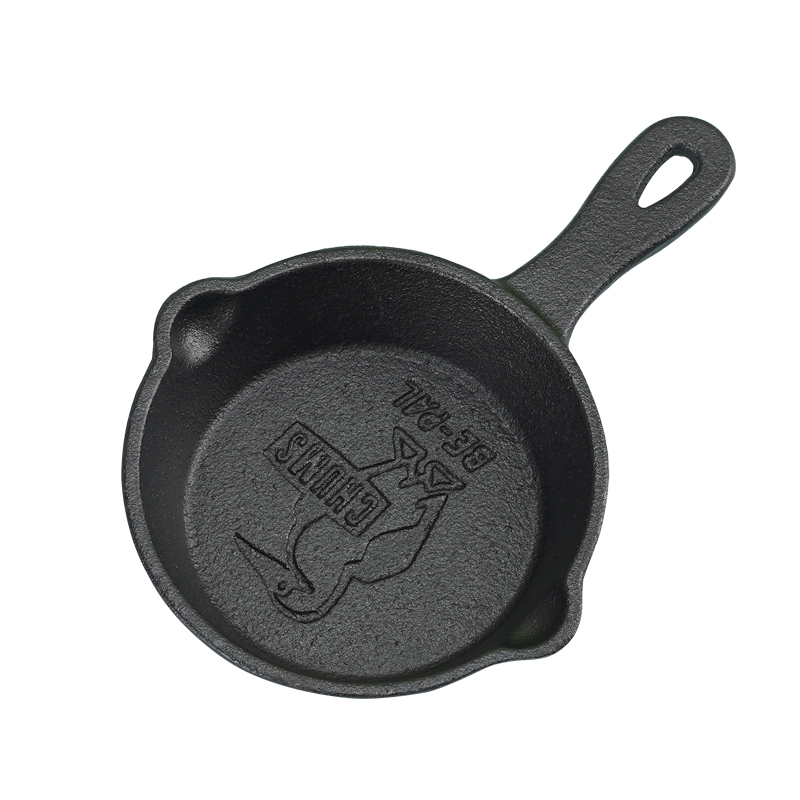 ガス電磁調理器用鋳鉄フライパン、ミニエッグフライパン、焦げ付 - Cast Iron Skillet のレビューと価格