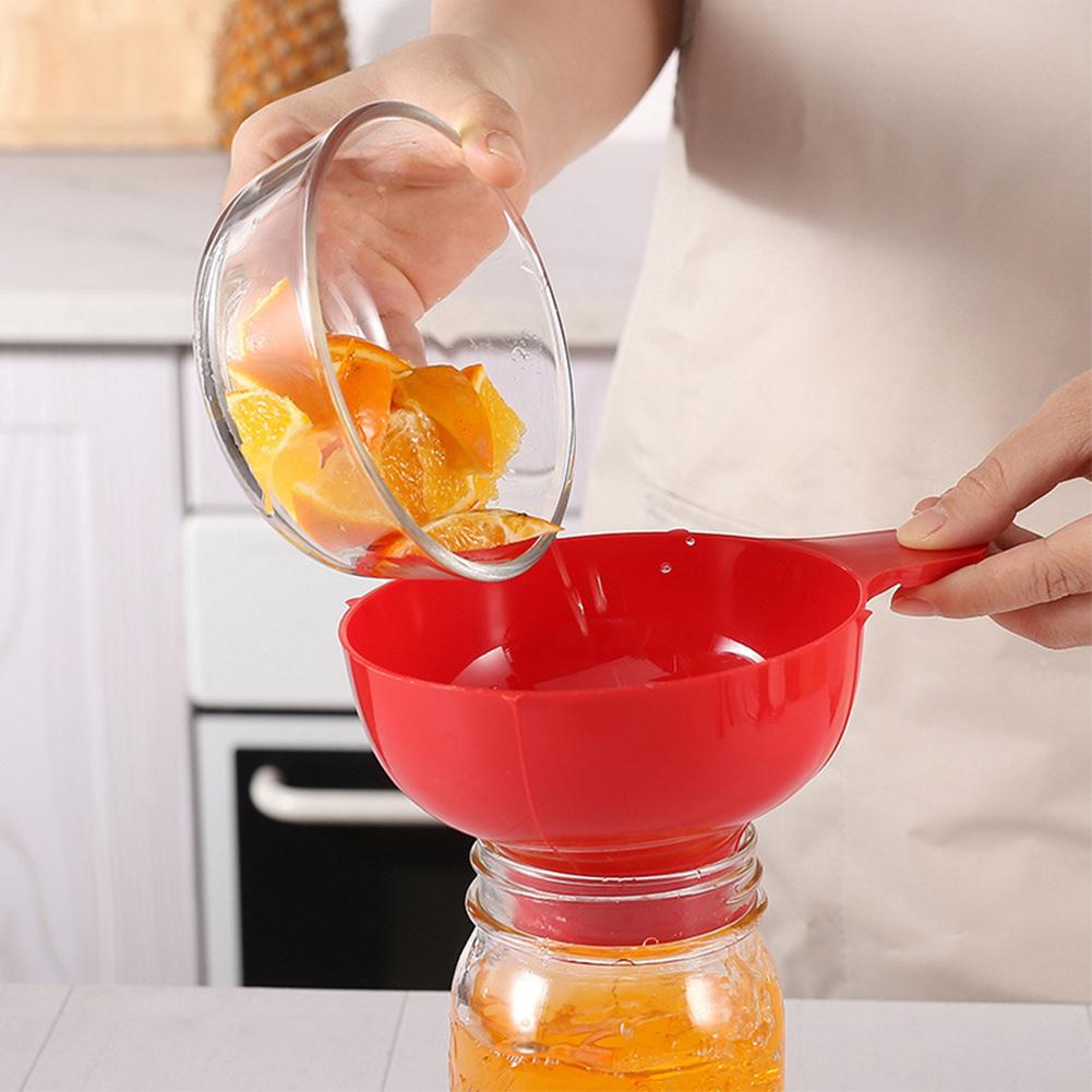 高級広口プラスチック製漏斗、人気のサラダドレッシング液用広口 - Kitchen Gadgets Popular のレビューと価格