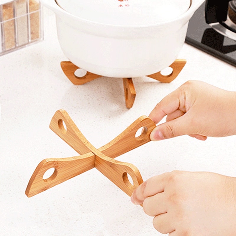 木製クロストレイホルダー、取り外し可能なテーブルマット、熱ス - Kitchen Gadgets In Japan のレビューと価格