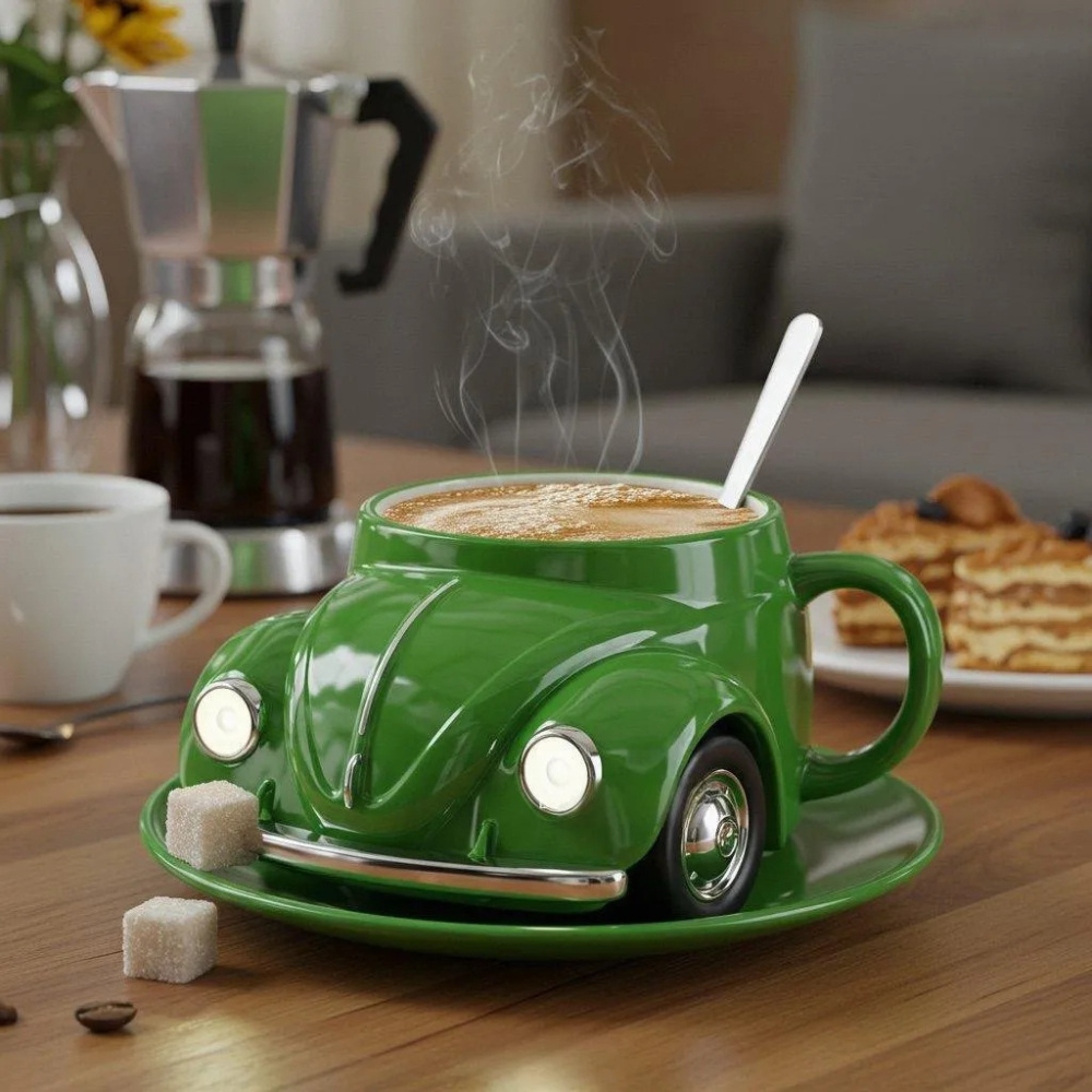精巧なカブトムシ型の樹脂製コーヒースクープ レトロなキッチン - Kitchen Gadgets Presents のレビューと価格