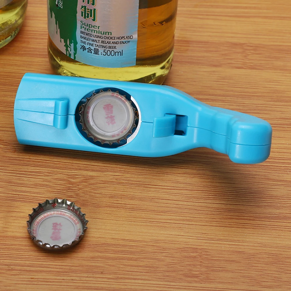 キャップガンビールオープナーボトルフライングキャップランチャ - Kitchen Gadgets And Toys のレビューと価格