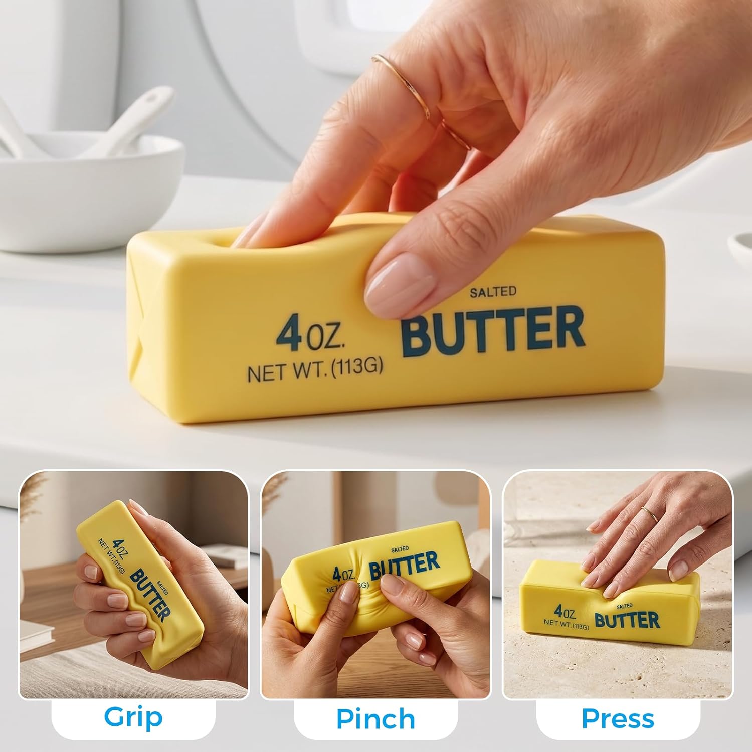 新しいソフトスローリバウンドバタースティックリアルなシリコン - Kitchen Gadgets And Toys のレビューと価格