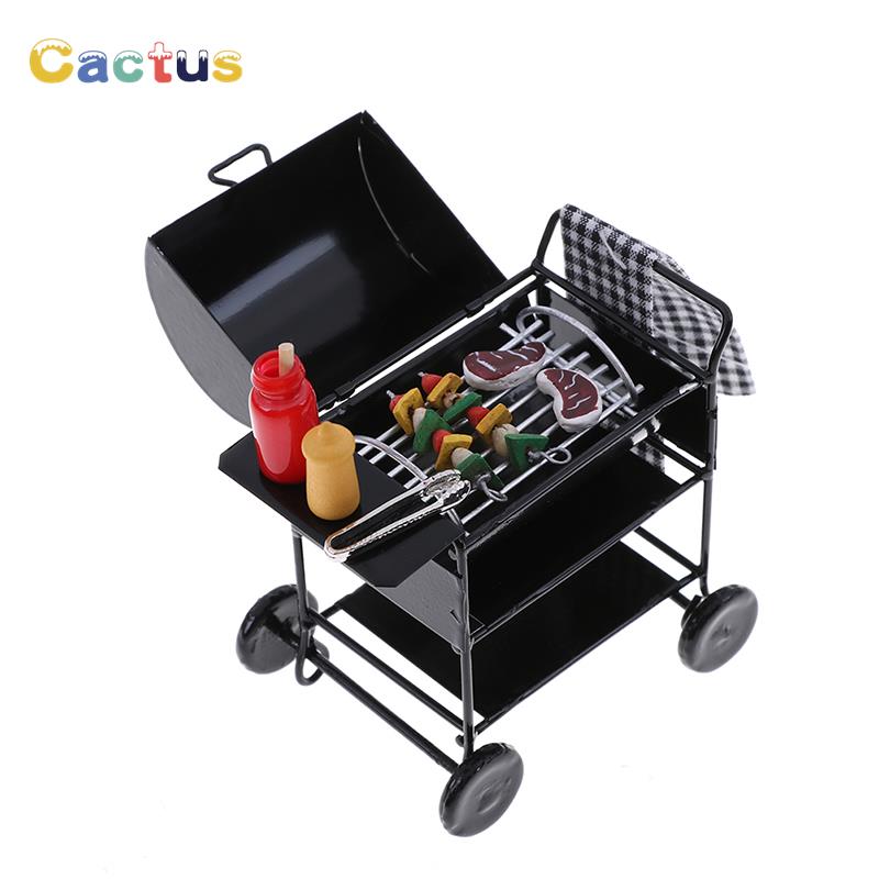 1セットミニかわいいバーベキュー食品グリルミニチュアため1/ - Kitchen Gadgets And Toys のレビューと価格