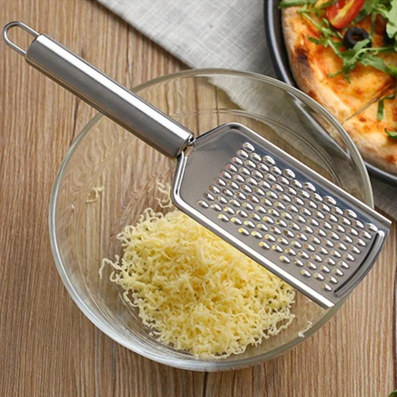 新しいステンレス製ハンドヘルドチーズグレーター、チョコレート - Cheese Grater Box のレビューと価格