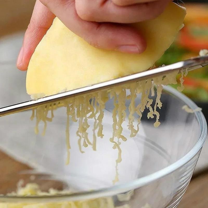 新しいステンレス製ハンドヘルドチーズグレーター、チョコレート - Cheese Grater Box のレビューと価格