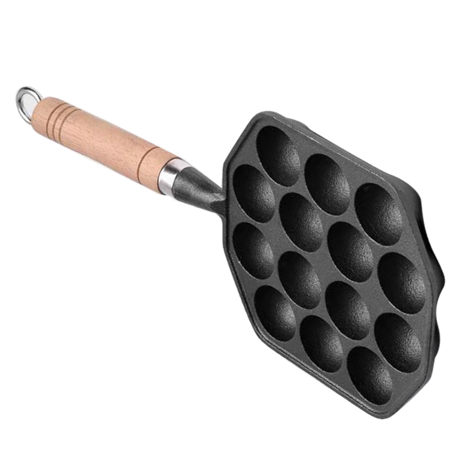 取り外し可能なハンドル付きの焦げ付き防止の鋳鉄鍋,タコ,肉用 - Cast Iron Skillet のレビューと価格