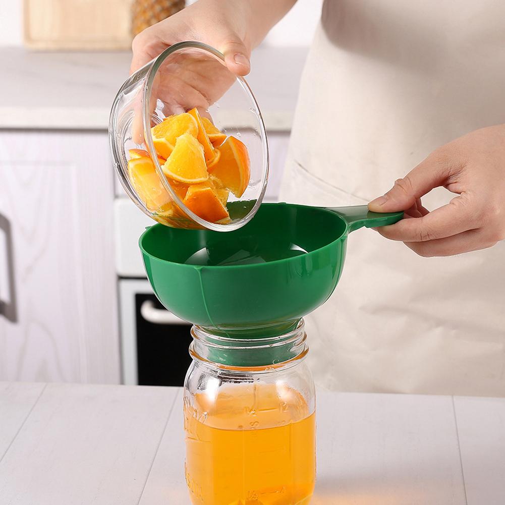 高級広口漏斗プラスチック製人気サラダドレッシング液体用広口ツ - Kitchen Gadgets Popular のレビューと価格