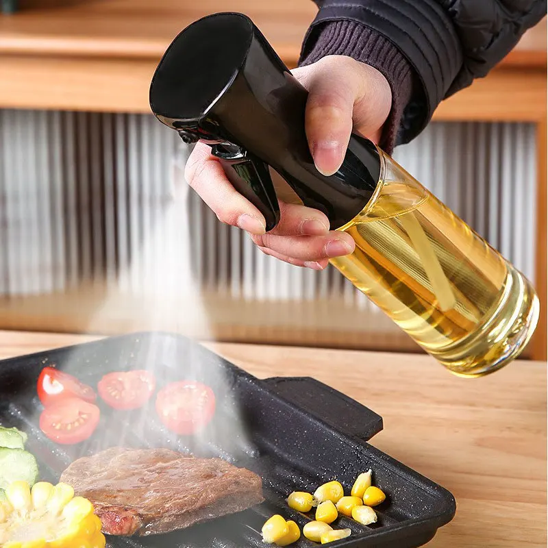 キッチンオイルスプレーボトル、バーベキュー用オリーブ酸スプレ - Kitchen Gadgets Everyone Needs のレビューと価格