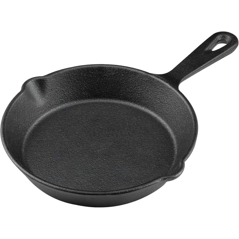 6インチ鋳鉄製スキレット、ドリップスパウト付きフライパン、プ - Cast Iron Skillet のレビューと価格