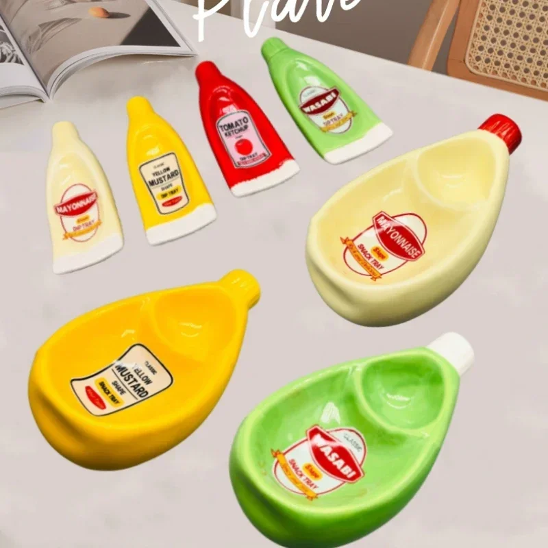 多用途の創造的な食器 高品質のセラミック素材 ケチャップボト - Kitchen Gadgets Popular のレビューと価格