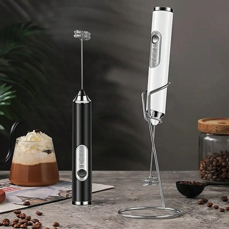 1パック入りハンドヘルド電動ミキサー、卵ビーター、ミルク泡立 - Kitchen Gadgets Mixer のレビューと価格