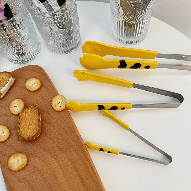 猫の足の形の食品トングかわいい漫画食事トングステンレス鋼バー - Kitchen Gadgets New 2025 のレビューと価格