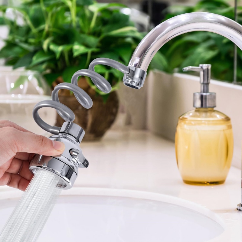 新しい 3 モードシンクの蛇口延長チューブ 360 度回転フ - Kitchen Gadgets Everyone Needs のレビューと価格