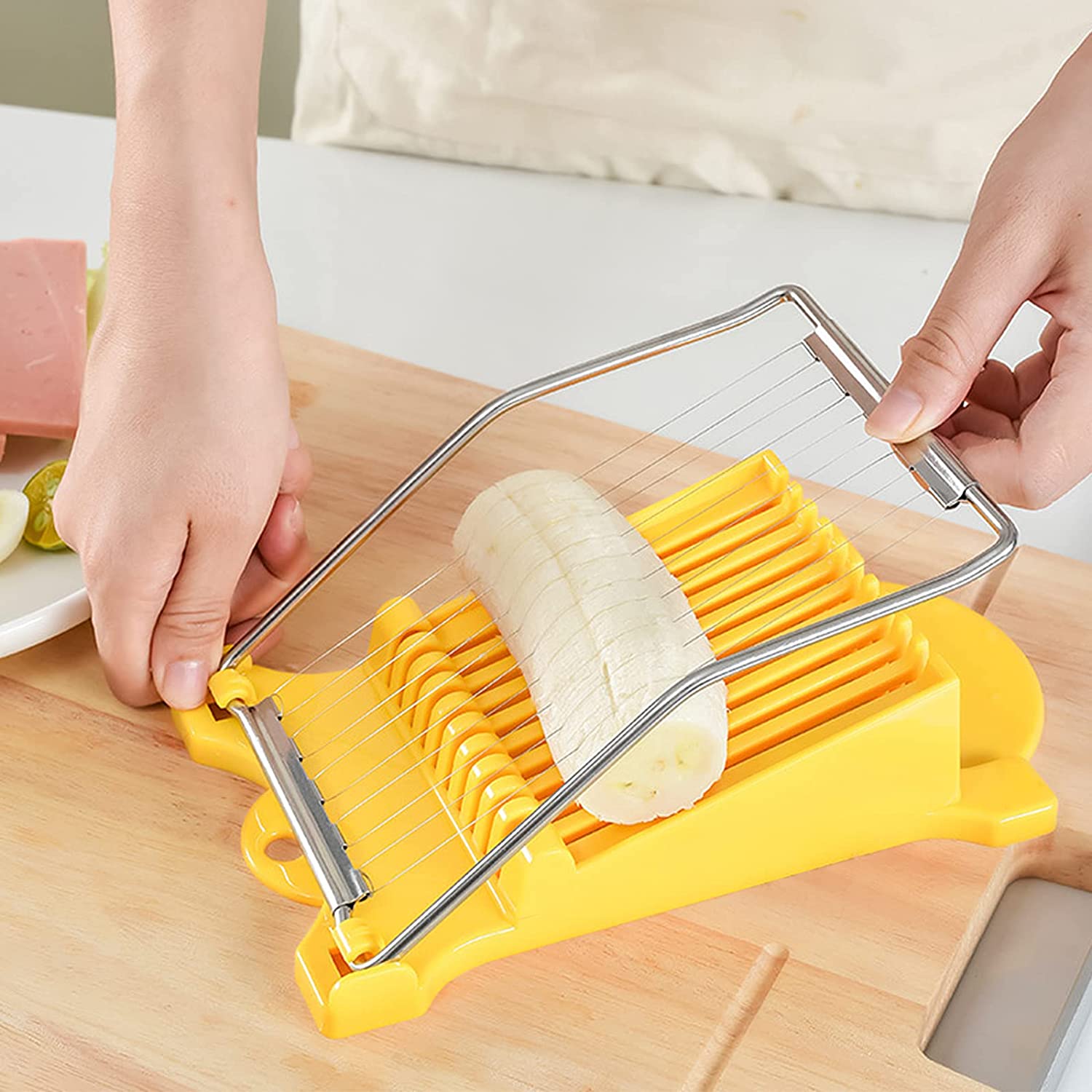 ランチ肉卵カッターステンレス多機能食品バナナチーズストロベリ - Cheese Grater Box のレビューと価格