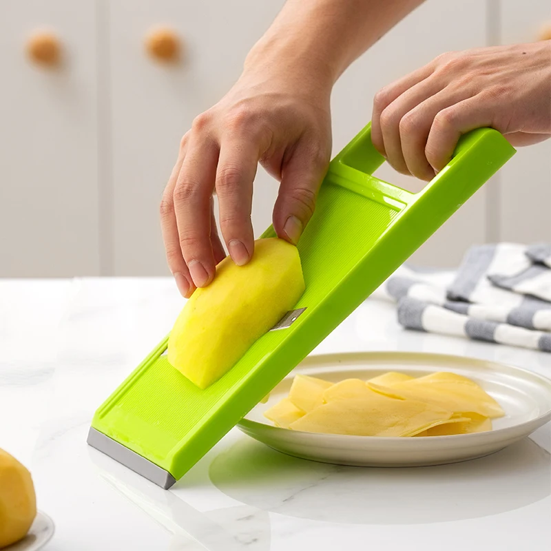 多機能野菜カッター鋼刃マンドリンスライサーポテトピーラーニン - Cheese Grater Box のレビューと価格