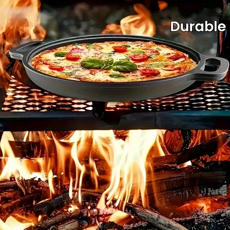 1PC鋳鉄製フライパン、焦げ付き防止＆防錆。 IH、ガスコン - Cast Iron Skillet のレビューと価格