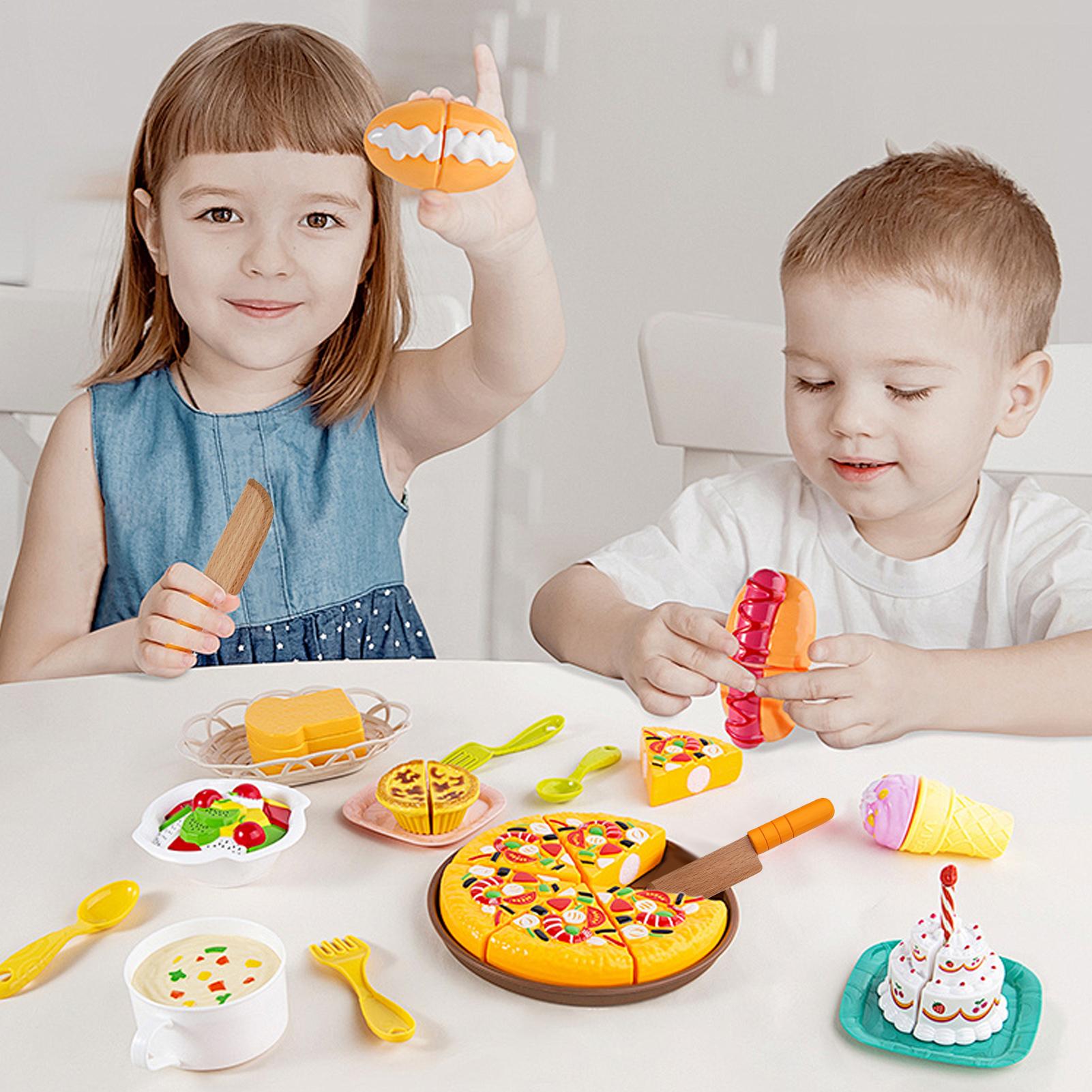 幼児カッター調理おもちゃ子供木製カッター早期学習ゲーム男の子 - Kitchen Gadgets And Toys のレビューと価格