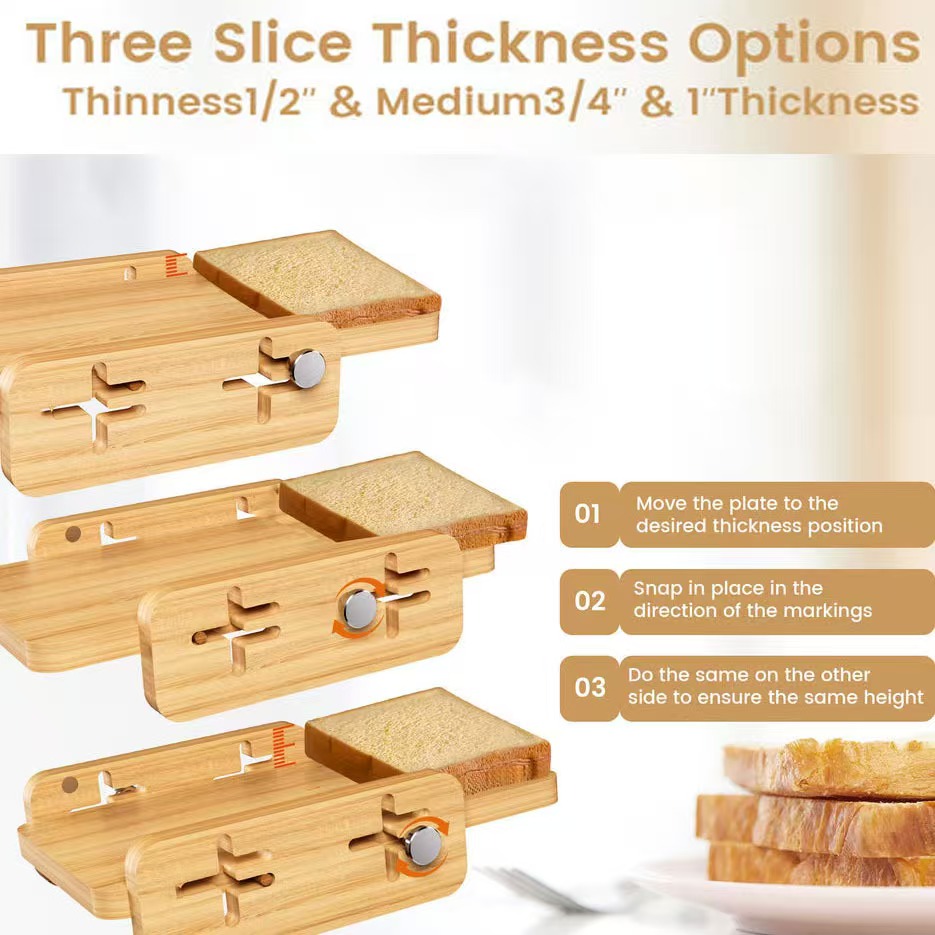 新しいパンラック スライサーガイド 横型パンカットボード パ - Kitchen Gadgets Guide のレビューと価格
