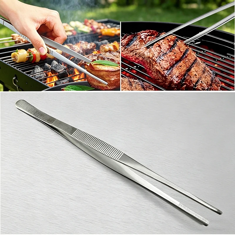 多機能バーベキュートングステンレス鋼食品トングバーベキューク - Kitchen Gadgets And Utensils のレビューと価格