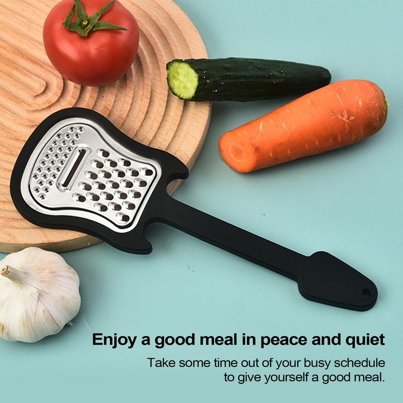ギター形状フルーツおろし金フルーツ皮むきナイフハンドヘルドチ - Cheese Grater Box のレビューと価格