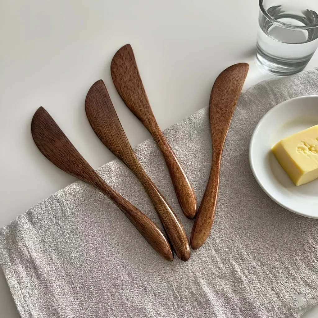 1Pc 木製マーマレードナイフ日本バタースパチュラディナーナ - Kitchen Gadgets In Japan のレビューと価格