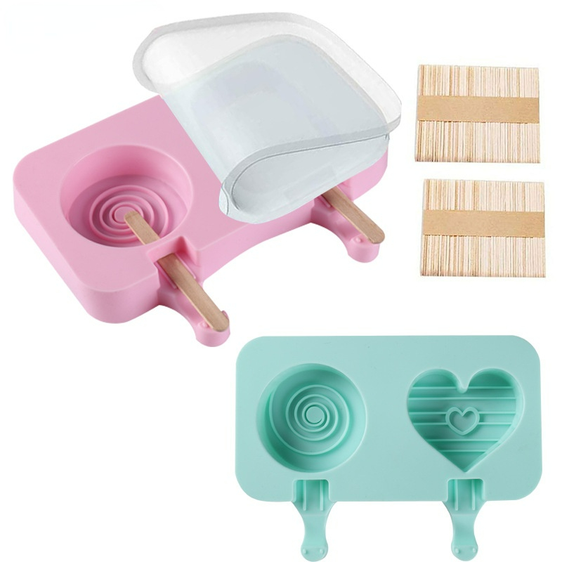 2025年新発売 アイスクリームシリコンモールド 愛＆動物型 - Kitchen Gadgets New 2025 のレビューと価格