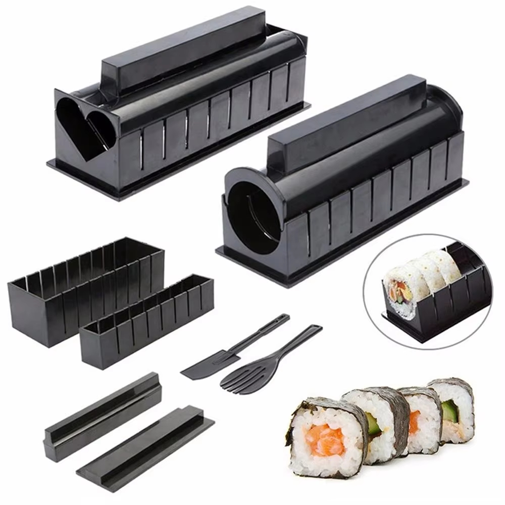 3/10個セット 日本の寿司メーカー 3種類の形状 寿司作り - Kitchen Gadgets Everyone Needs のレビューと価格