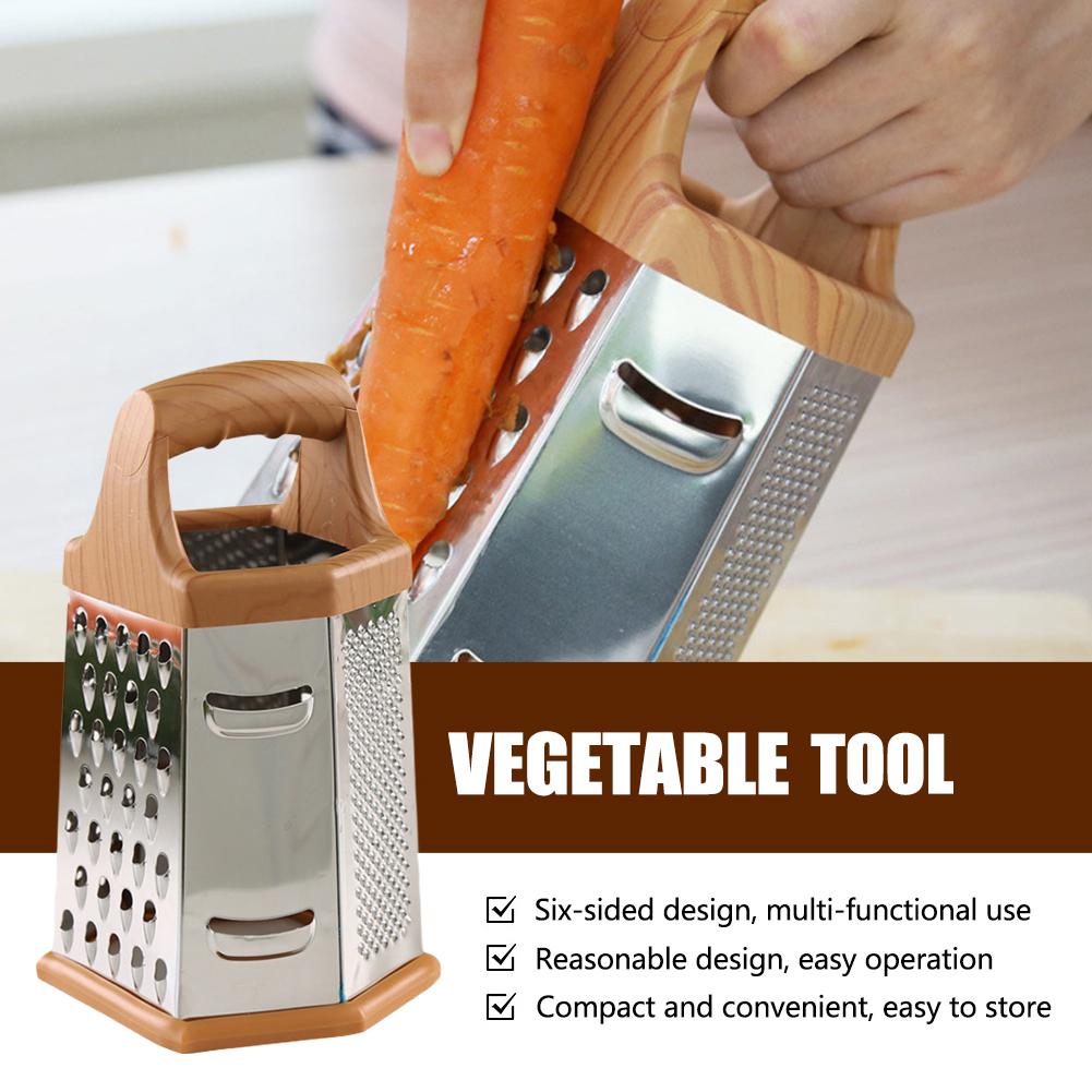 多機能野菜ボックスおろし金ステンレス鋼 6 サイドスライサー - Cheese Grater Box のレビューと価格